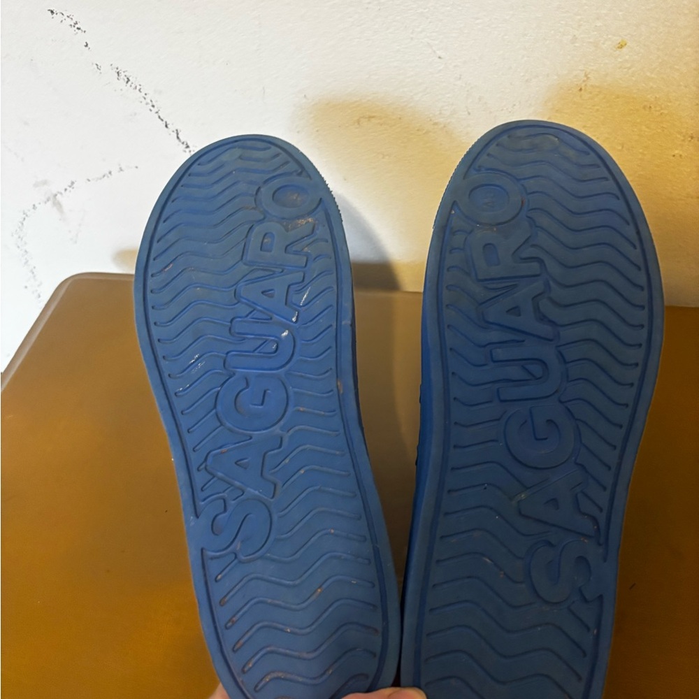 Saguaro Men's Blue Slip-On Shoes size 45 which is 11.5/12 in US - Picture 6 of 7